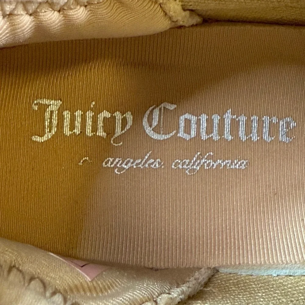 Juicy Couture Adana Natural‎ Rhinestone Lace Up Sneakers Women's Size Size 7.5